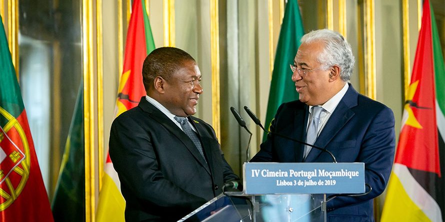 Portugal e Moçambique alinhados na construção de “uma grande ponte” entre o Atlântico e o Índico