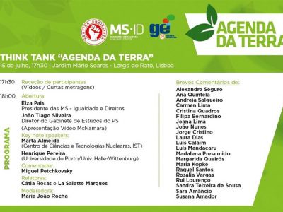 Mulheres Socialistas dinamizam ‘A Agenda da Terra’