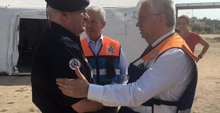 Governo elogia competência dos bombeiros e realça prioridade à salvaguarda das populações