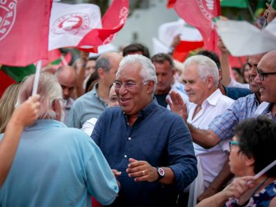 António Costa fecha campanha em Lisboa e no Porto