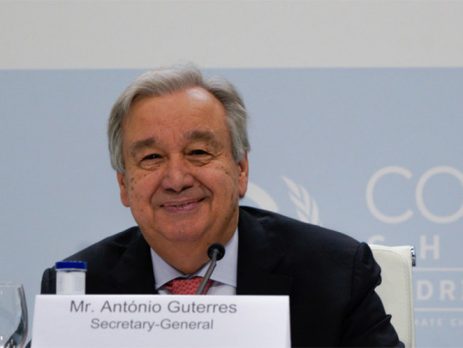 António Guterres sustenta que economia verde pode criar 65 milhões de novos empregos