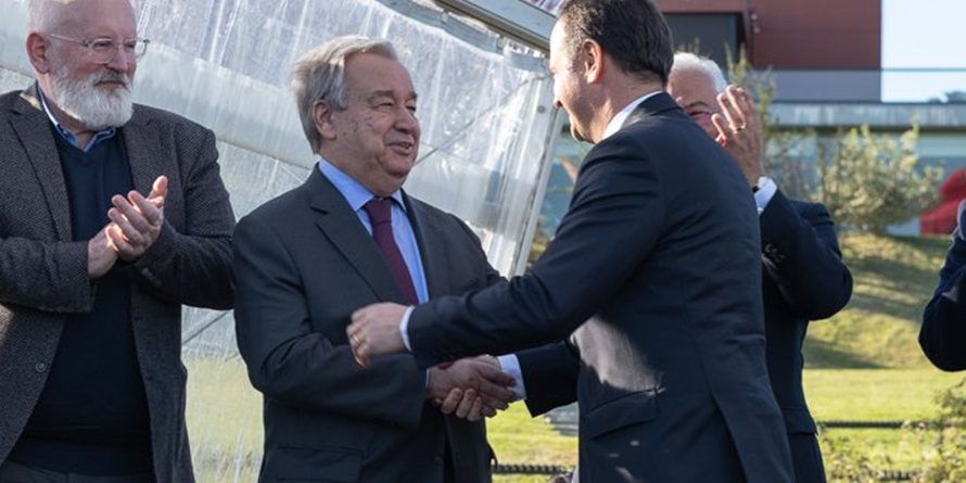 António Guterres afirma que este é o tempo para ganhar o combate das alterações climáticas