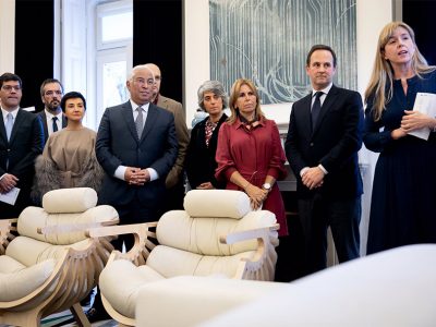 António Costa inaugurou mostra ‘Design em São Bento’