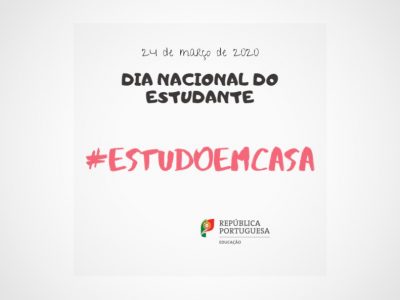 Dia Nacional do Estudante assinalado em casa e nas redes sociais