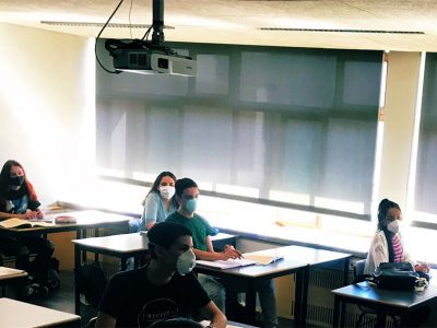 Regresso das aulas presenciais com 90% dos alunos e a quase totalidade dos professores
