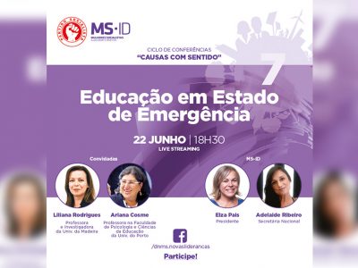 Mulheres Socialistas debatem Educação em Estado de Emergência