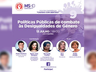Mulheres Socialistas debatem políticas publicas de combate às desigualdades de género