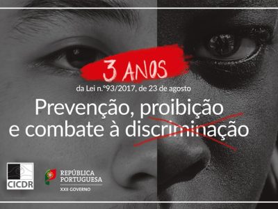 3 anos de prevenção, proibição e combate à discriminação