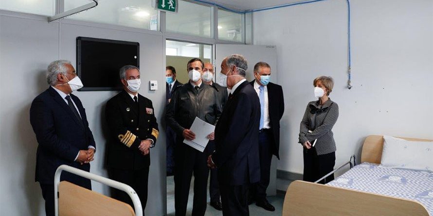 António Costa elogia ação das Forças Armadas “na linha da frente” do combate à pandemia