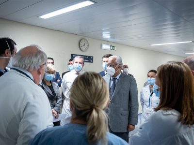 António Costa enaltece profissionais de saúde e reforça apelo ao rigor e disciplina individual