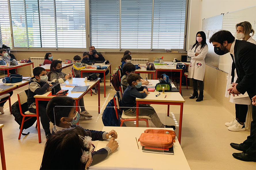 Pré Escolar E Primeiro Ciclo Com Regresso às Aulas Em Ambiente De