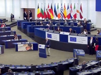 Pedro Silva Pereira, Conferência sobre Futuro da Europa