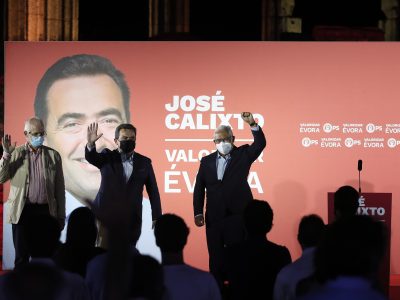 António Costa e José Calixto, Évora