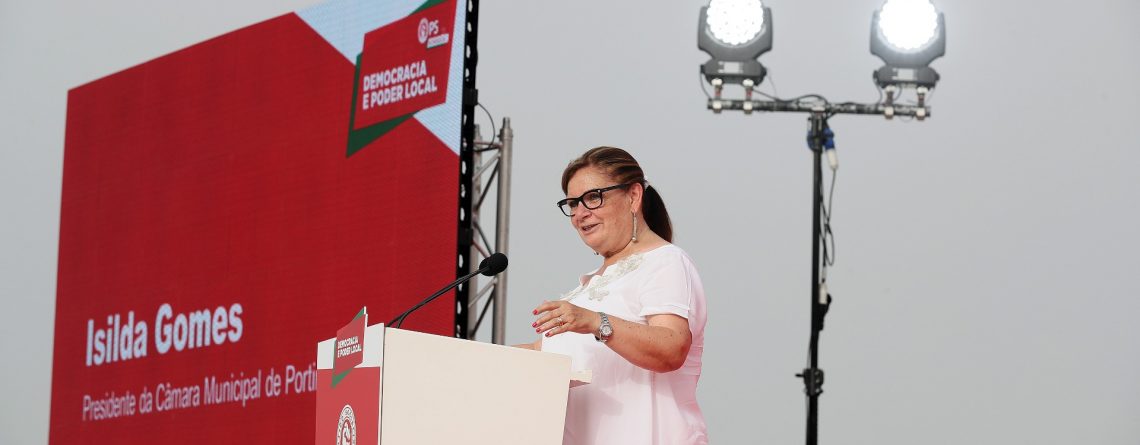 Isilda Gomes,, candidatos autárquicos Algarve