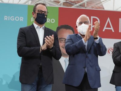 António Costa e Gonçalo Lopes, Leiria