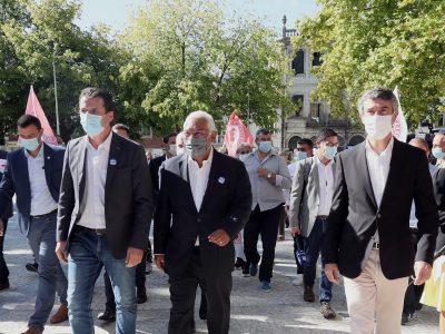 António Costa no distrito de Braga