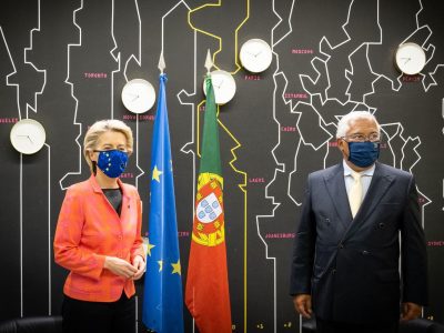 António Costa e Ursula von der Leyen