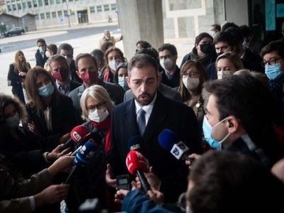 Duarte Cordeiro, entrega das listas de candidatos à AR