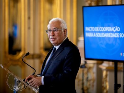 António Costa, Pacto de Cooperação para a Solidariedade Social