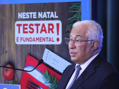 António Costa, medidas de combate à pandemia para o Natal e Ano Novo
