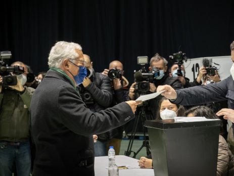 António Costa, voto antecipado em mobilidade no Porto
