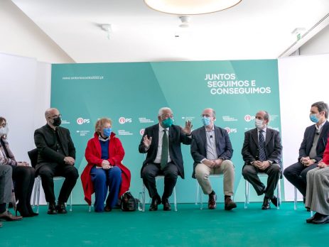 António Costa com personalidades independentes, legislativas 2022