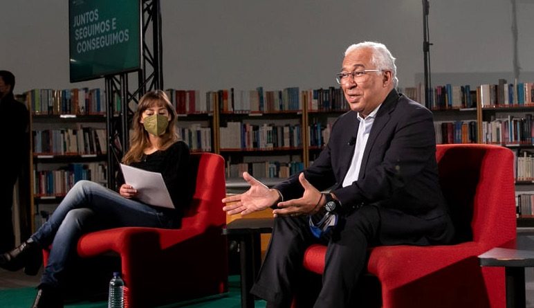 António Costa, encontro com estudantes e investigadores em Bragança