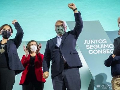 António Costa, comício em Almada