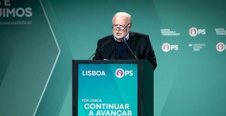 Manuel Alegre, comício em Lisboa