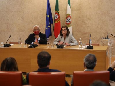 António Costa e Ana Catarina Mendes, reunião do GPPS
