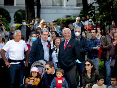 António Costa, 25 de Abril