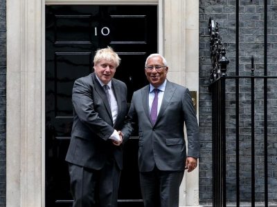António Costa e Boris Johnson