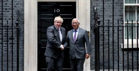António Costa e Boris Johnson