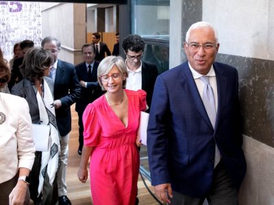 António Costa e Marta Temido