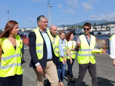 Vasco Cordeiro, porto de Ponta Delgada