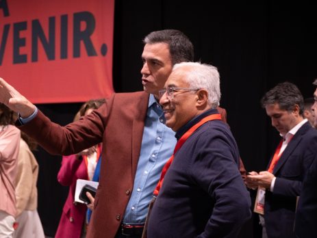 António Costa e Pedro Sánchez , Congresso IS