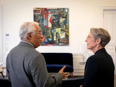 António Costa e Elisabeth Borne