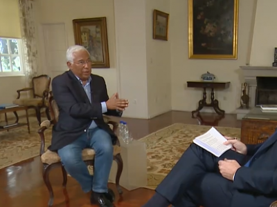 António Costa, entrevista à RTP