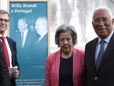 António Costa, exposição Willy Brandt