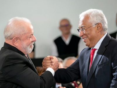 António Costa e Lula da Silva