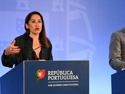 Marina Gonçalves e Mário Campolargo