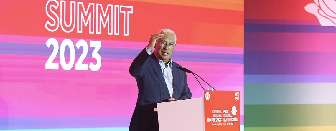António Costa, Cimeira Social do PSE