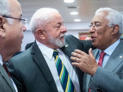 António Costa e Lula da Silva