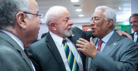 António Costa e Lula da Silva