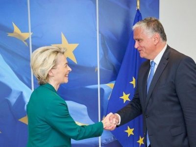 Vasco Cordeiro e Ursula von der Leyen