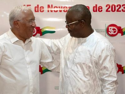 António Costa na Guiné-Bissau
