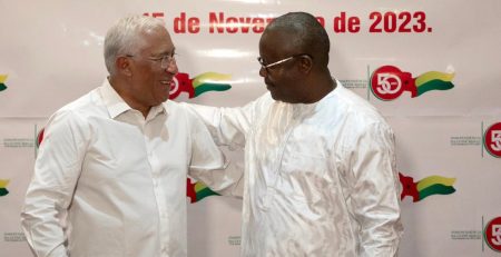António Costa na Guiné-Bissau