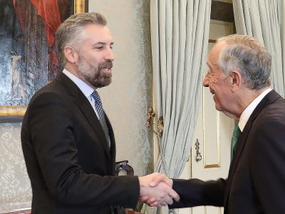 Pedro Nuno Santos e Marcelo Rebelo de Sousa