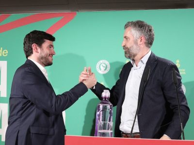 Pedro Nuno Santos e Miguel Costa Matos